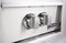 13"W. Built-in Double Side Burners