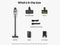 60 min run time | 5-Layer Filtration | 200W Suction