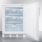 24" Wide Built-In All-Freezer (Panel Not Included)