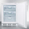 24" Wide Built-In All-Freezer