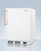 24" Wide Built-In All-Freezer with Antimicrobial Pure Copper Handle, ADA Compliant