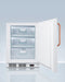 24" Wide Built-In All-Freezer with Antimicrobial Pure Copper Handle, ADA Compliant