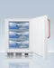 24" Wide Built-In All-Freezer with Antimicrobial Pure Copper Handle, ADA Compliant