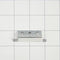 Slide-in Range Rear Filler Kit, Stainless Steel, with (1) triangular fill strip, (2) mounting brackets, and two screws