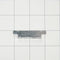 Slide-in Range Rear Filler Kit, Stainless Steel, with (1) triangular fill strip, (2) mounting brackets, and two screws