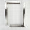 3" X 17 1/4" X 11" Over-The-Range Microwave Trim Kit with stainless steel trim pieces, mounting hardware, & instructions