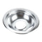 Range Electric/Cooktop 6-IN Round Drip Bowl (Single-Pack) - Chrome for Non-Hinged, 2-Wire Plug Cooking Elements
