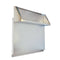 Stainless Steel Backsplash with Dual Position Shelf, measures 36" W x 22" H - for 36" Range or Cooktop