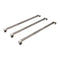 Refrigerator Euro-Style Handle Kit for FDBM, Non-Dispensing Models with Wood Panels - Stainless Steel