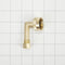 Dishwasher Water Line Installation Kit With 6' Hose, 3/8" X 3/8" Npt Male Compression Elbow, 3/4" X 3/8" Brass Gooseneck