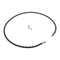 Dishwasher Water Line Installation Kit with 6' hose, 3/8" x 3/8" NPT male compression elbow, 3/4" x 3/8" brass gooseneck
