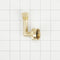 Dishwasher Water Line Installation Kit with 6' braided hose, 3/8" comp x 3/8" NPT male elbow fitting, 3/4" NH x 3/8" comp gooseneck fitting with EPDM washer, teflon tape, and instructions