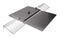 30" Range Hood Backsplash Kit With Dual Position Shelf, Stainless Steel, Fits Jxw9030kwp And Jxu9130wp, Size: 20" H