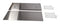 36" Range Hood Backguard Kit With Dual Position Shelf, Stainless Steel, Fits Jxw9036wp And Jxu9136wp, Size: 20" H