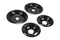 Range Electric/Cooktop 4-Pack Round Drip Bowls (Two 6-IN and Two 8-IN) - Black for Non-Hinged, 2-Wire Plug Cooking Elements