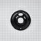 Range Electric/Cooktop 6-IN Round Drip Bowl (Single-Pack) - Black for Non-Hinged, 2-Wire Plug Cooking Elements