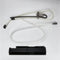 Dishwasher Converter Kit, Black-colored, converts the portable dishwasher to an under-the-counter installation