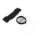 30" Range Hood Recirculation Kit with (1) charcoal filter, (1) black vent cover and (4) mounting brackets