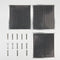 Range Hood Charcoal Replacement Filter Kit For Models Ih6302ys, Ihw6302yb, Ihw7302ys (includes 3 Filters And 12 Clips)