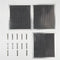 Range Hood Charcoal Replacement Filter Kit For Models Ih6302ys, Ihw6302yb, Ihw7302ys (includes 3 Filters And 12 Clips)