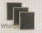 Range Hood Charcoal Replacement Filter Kit for Models IH6302YS, IHW6302YB, IHW7302YS (Includes 3 Filters and 12 Clips)