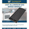 Range Griddle - Black With Non-stick Surface Cast Aluminum, 2-divided Grease Wells And Recessed Drain Channels (1-in H X 7 3/4-in W X 19 3/4-in D)