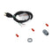 5' Range Hood Power Cord, Black, with a 3-prong, 125-volt design