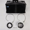 Ductless Downdraft Vent Kit, Black, Size: 20" L x 13" W x 12" H