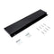 Slide-in Range Backsplash, Black, Size: 6" H