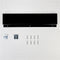 Slide-in Range Backsplash, Black, Size: 6" H