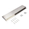 Stainless Steel Range Backsplash,Size: 30" W x 6" H