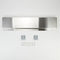 Stainless Steel Range Backsplash,Size: 30" W x 6" H