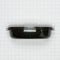KitchenAid Universal Steaming Container for Standard Size Microwave Ovens - Black (Includes See-through Lid, Steamer Basket, and Bottom Piece)