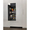 36" Refrigerator Armoire Style Door Panel Kit, Obsidian, Includes (1) Grille Assembly, (2) Grille Bracket Assembly