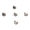 Jennair Pro-style Gas Cooktop Knobs With High-gloss Textured Outer Ring (set Of 5) - Stainless Steel For Models Jgc1536bs And Jgc1530bs