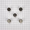 Jennair Pro-style Gas Cooktop Knobs With High-gloss Textured Outer Ring (set Of 5) - Stainless Steel For Models Jgc1536bs And Jgc1530bs