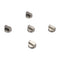 JennAir Pro-Style Gas Cooktop Knobs with High-Gloss Textured Outer Ring (Set of 5) - Stainless Steel for Models JGC1536BS AND JGC1530BS