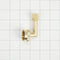 Dishwasher Brass Gooseneck Fitting With Washer, 3/4" Nh X 3/8" Compression Fitting
