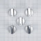 Premium Gas Cooktop Knob Kit (Set of 5) for Various MGC7430 and MGC7536 Models