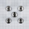Premium Gas Cooktop Knob Kit (Set of 5) for Various MGC7430 and MGC7536 Models