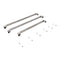 36-IN French Door Refrigerator Pro-Style Handle Kit - Stainless Steel for JF36NXFXDE Model