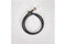 5' Black rubber washer fill hoses with two female connections and 3 washers