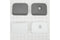 Dryer Door Reversal Kit fits Advantage dryer models