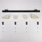 30" Built-In Range Flush Installation Trim Kit, Black, fits JMW3430DB