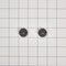 Refrigerator Handle Medallion Kit with 2 Medallions and Wrenches for KAD Models - Black