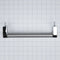 Panel-ready Compactor Handle Kit - Stainless Steel With Textured Straight Bar And Red Medallion Ends For Kitchenaid Model Ktts505epa (includes Hardware)