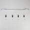 30" Built-In Range Flush Installation Trim Kit, White, fits WOS51EC0HW, WOD51EC0HW, WOS72EC0HW, and WOD77EC0HW