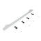 30" Built-In Range Flush Installation Trim Kit, White, fits WOS51EC0HW, WOD51EC0HW, WOS72EC0HW, and WOD77EC0HW