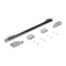 30" Combination Wall Range Flush Installation Trim Kit, Black/Stainless Steel, fits WOC75EC0HV