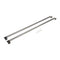 Jennair Rise-style Built-in, Side-by-side Refrigerator Handle Kit - Stainless Steel For Js42nxfxde And Js48nxfxde Models